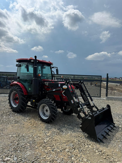 Tractor HANWO 704, 75 CAI, 4X4, STAGE 5 cu incarcator frontal