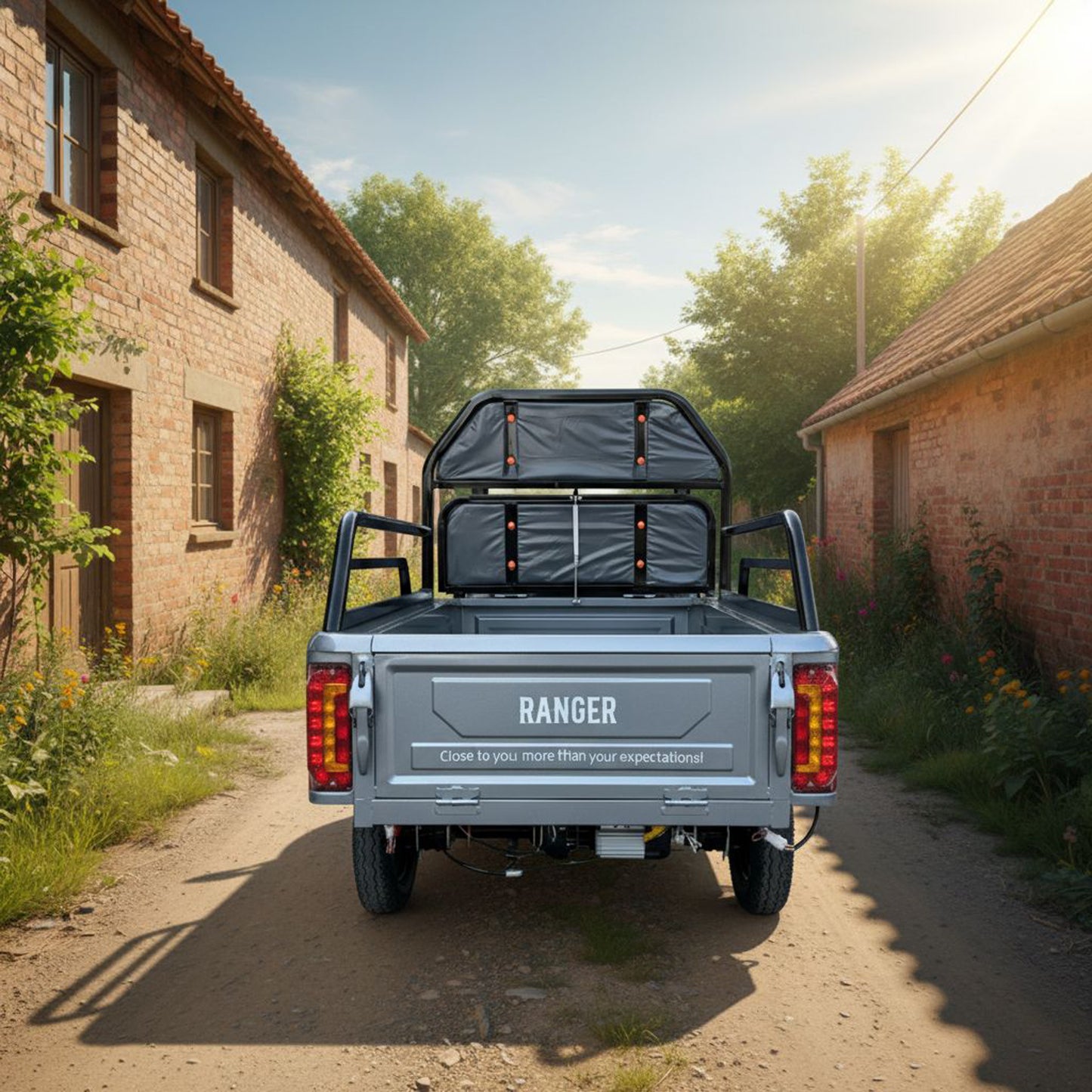 Triciclu electric cargo Samus Ranger-25-1.1-72V32 Silver