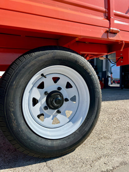Remorca 1.5T basculabila cu instalatie electrica si o singura osie - imagine 8
