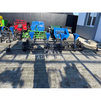 Semanatoare tractor de precizie, porumb si legume, 4 randuri