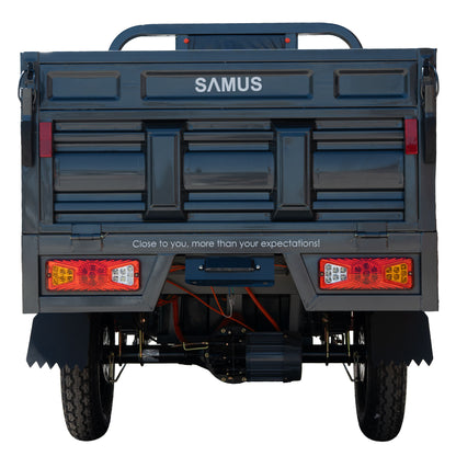 Triciclu electric cargo Samus Montana-25-1.3-72V32-Red-Dark Silver