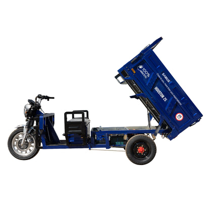 Triciclu electric cargo Samus Houston-25-1.5-72V45 Blue