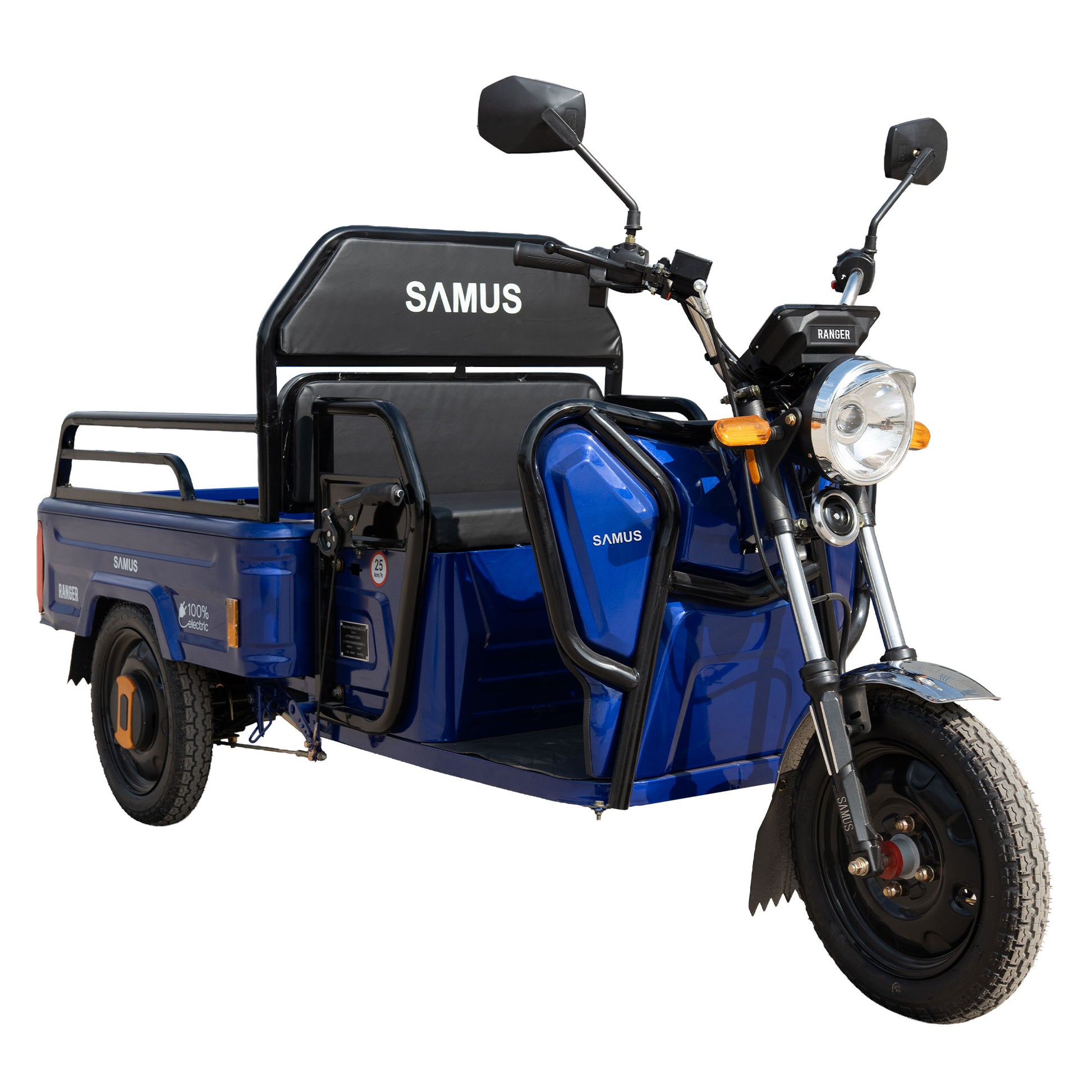 Triciclu electric cargo Samus Ranger-25-1.1-72V32 Blue