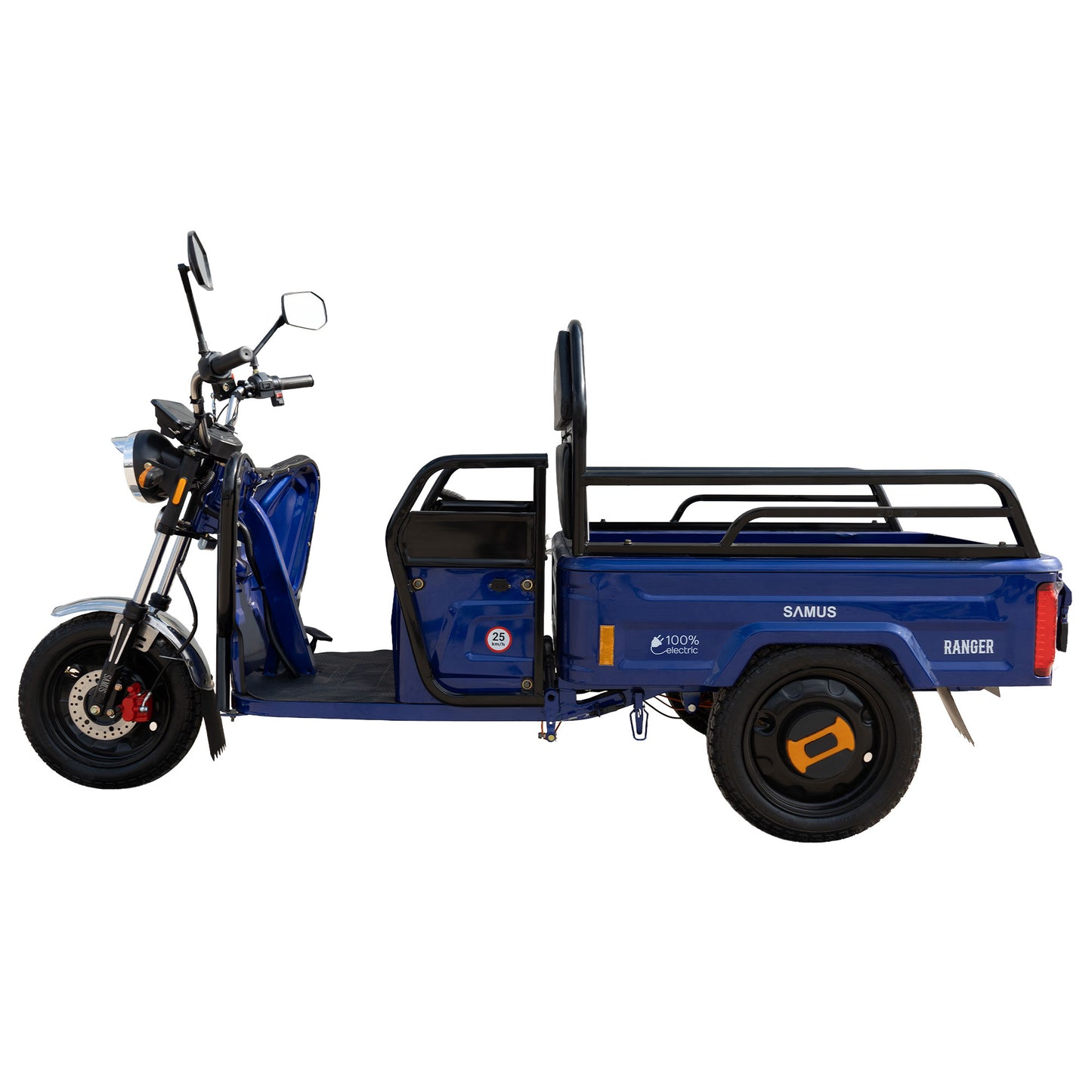 Triciclu electric cargo Samus Ranger-25-1.1-72V32 Blue