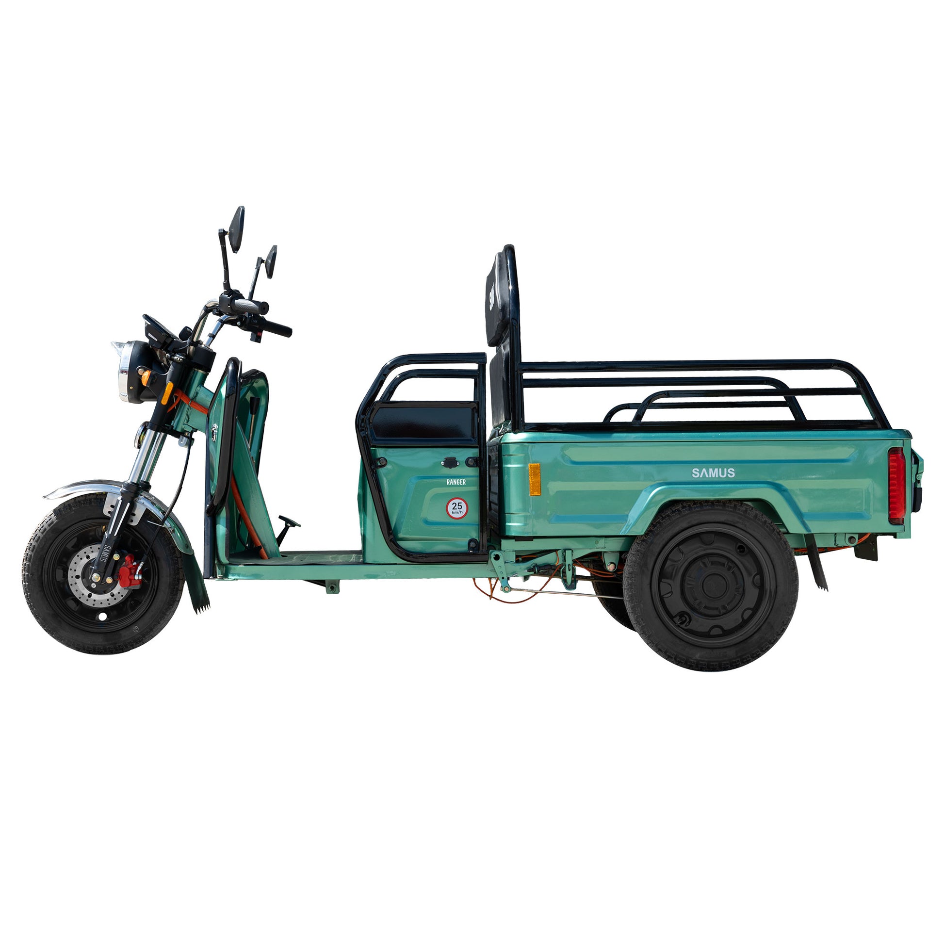 Triciclu electric cargo Samus Ranger-25-1.1-72V32 Green