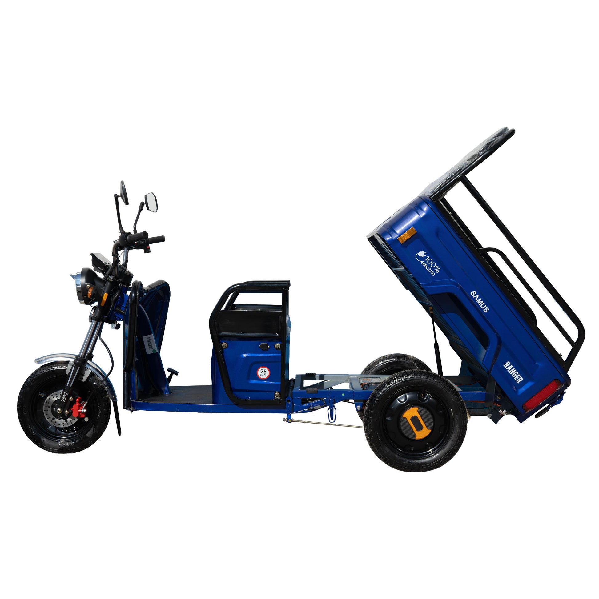 Triciclu electric cargo Samus Ranger-25-1.1-72V32 Blue