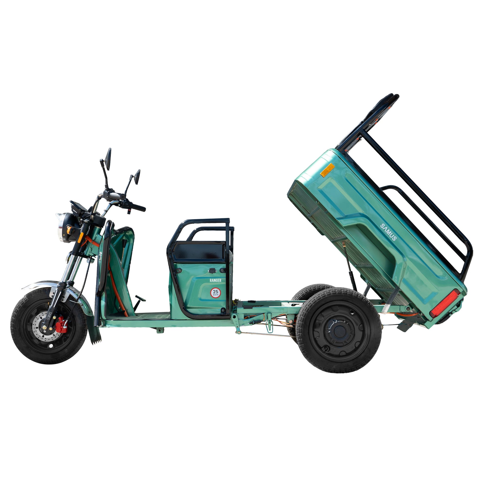 Triciclu electric cargo Samus Ranger-25-1.1-72V32 Green