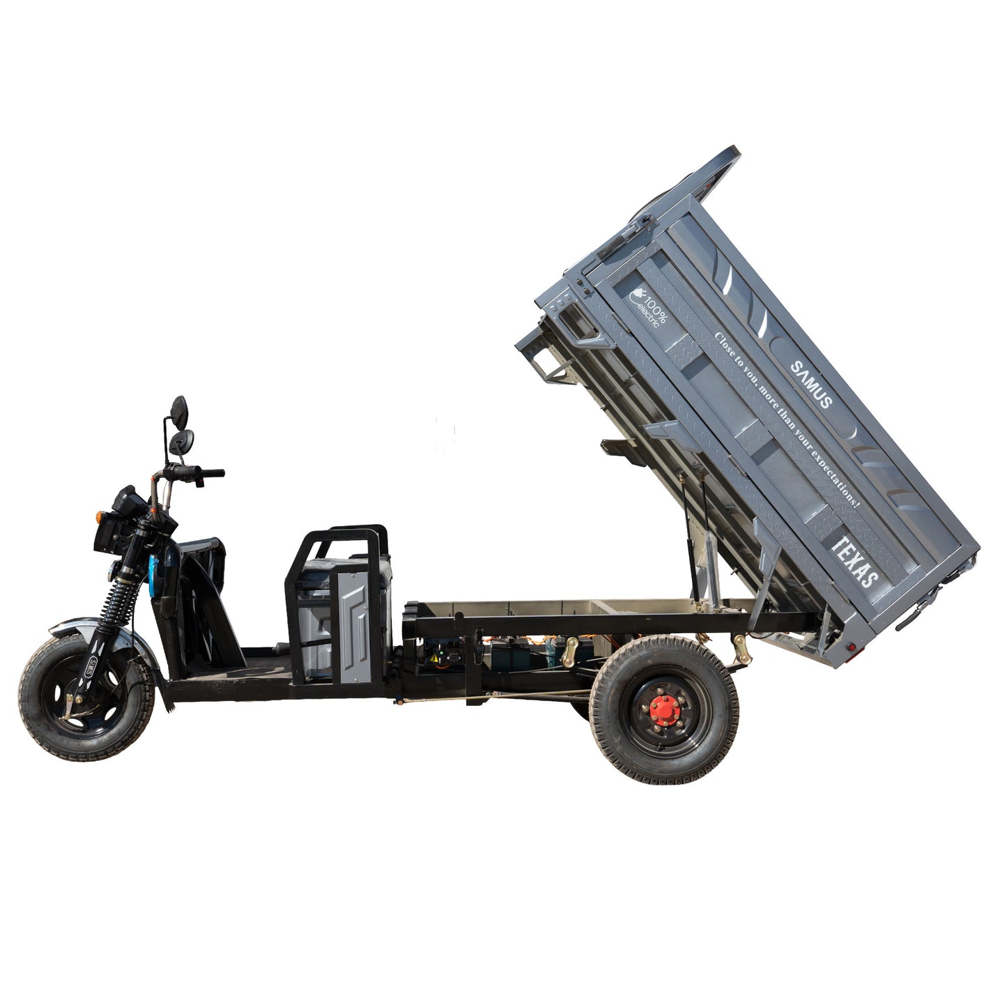 Triciclu electric cargo Samus Texas-25-1.7-72V58 Silver