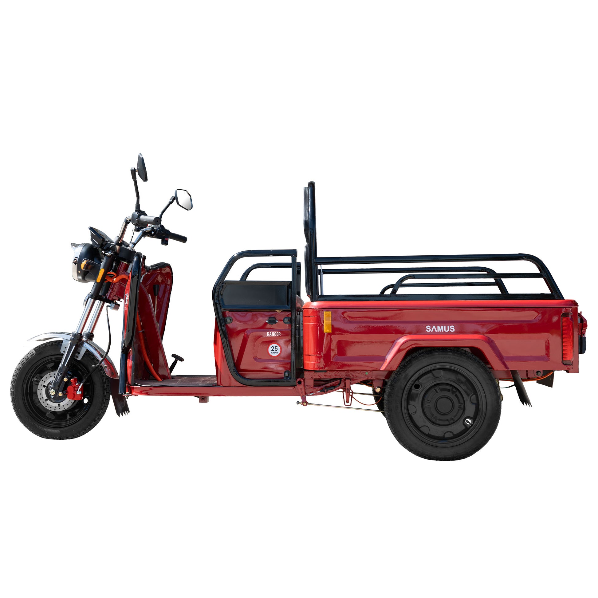 Triciclu electric cargo Samus Ranger-25-1.1-72V32 Red