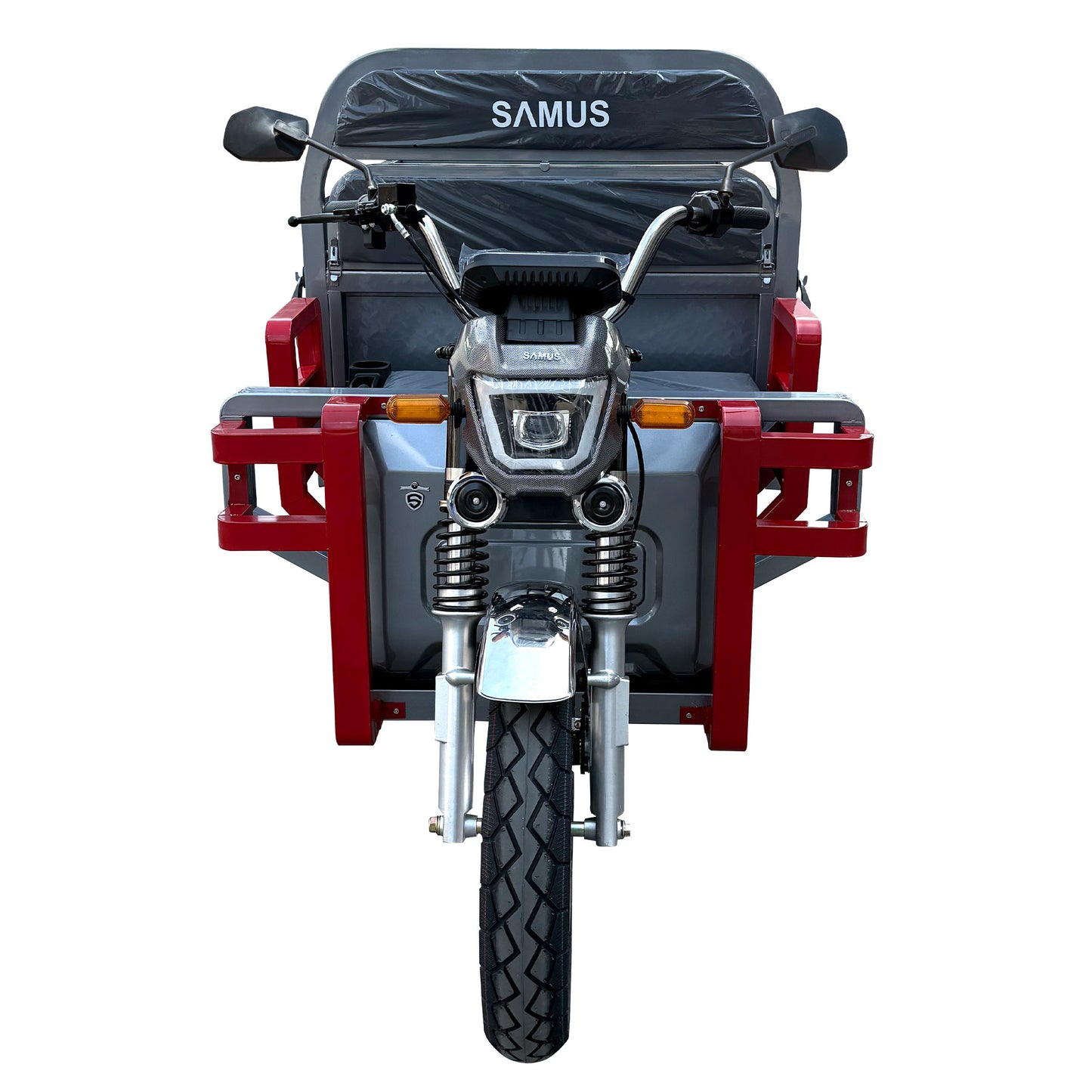 Triciclu electric cargo Samus Houston-25-1.5-72V45 Silver