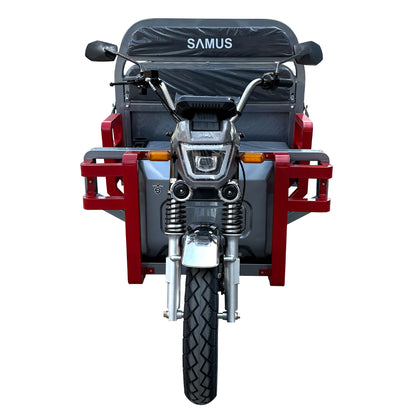 Triciclu electric cargo Samus Houston-25-1.5-72V45 Silver