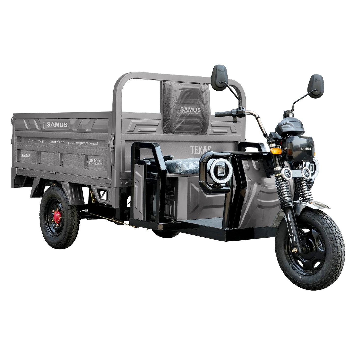 Triciclu electric cargo Samus Texas-25-1.7-72V58 Silver