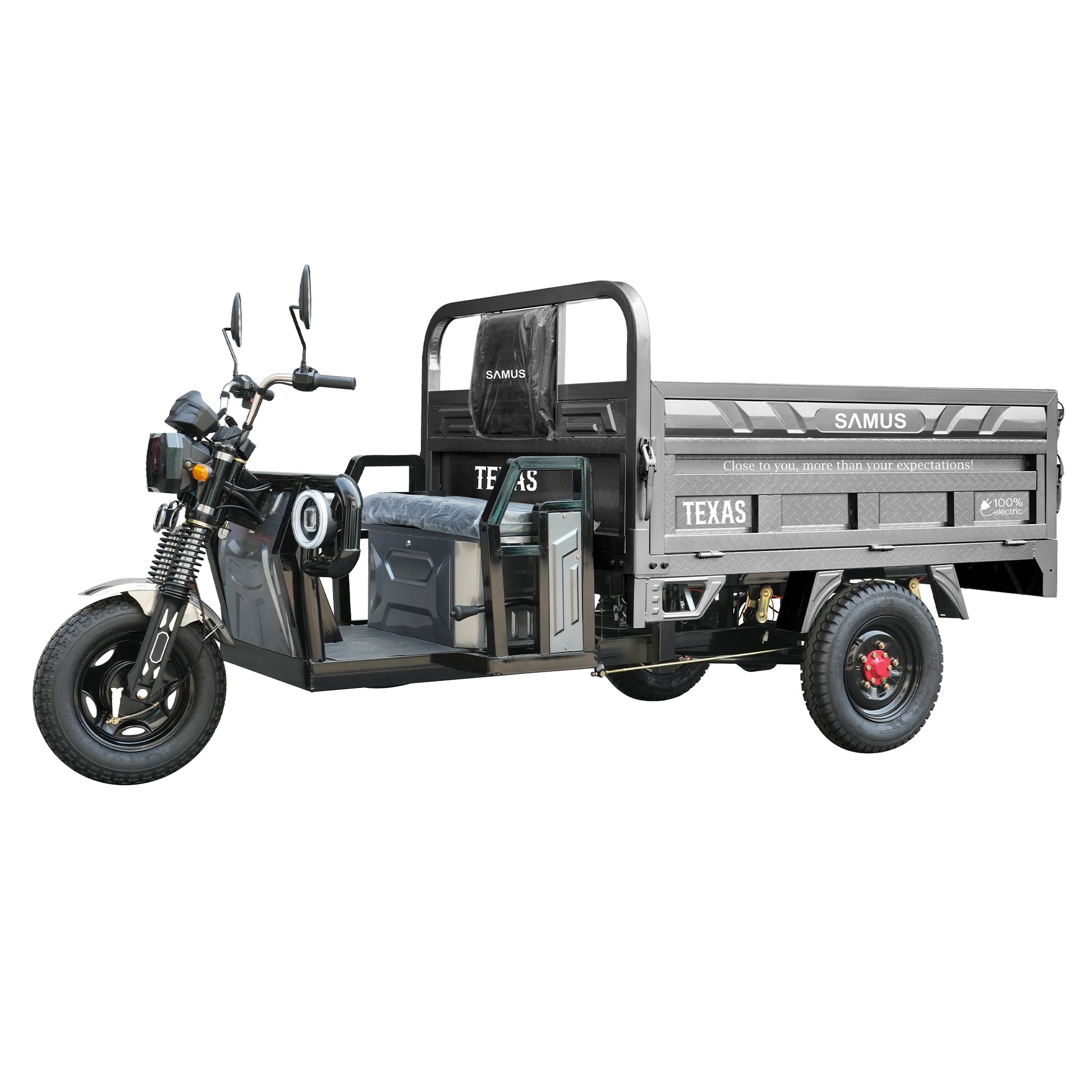 Triciclu electric cargo Samus Texas-25-1.7-72V58 Silver