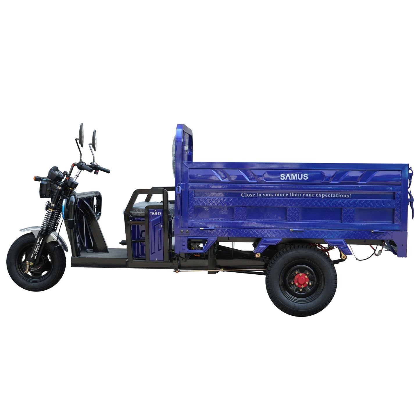 Triciclu electric cargo Samus Texas-25-1.7-72V58 Blue