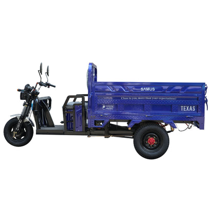 Triciclu electric cargo Samus Texas-170/130-12T150060V58-Blue