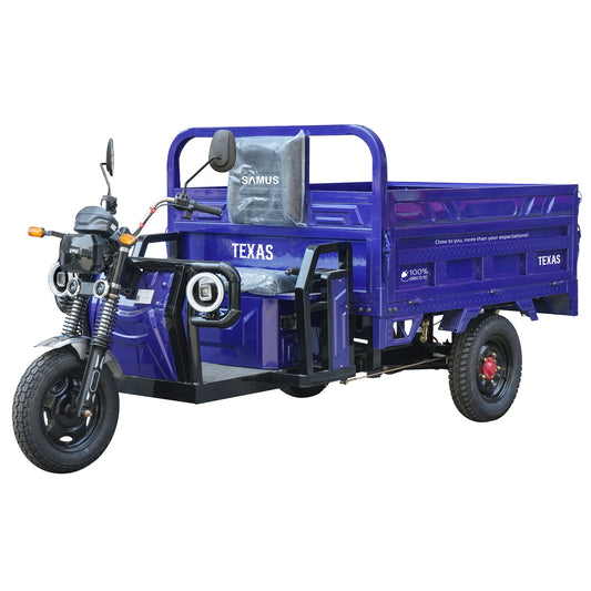 Triciclu electric cargo Samus Texas-170/130-12T150060V58-Blue