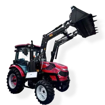 Tractor HANWO 704, 75 CAI, 4X4, STAGE 5 cu incarcator frontal