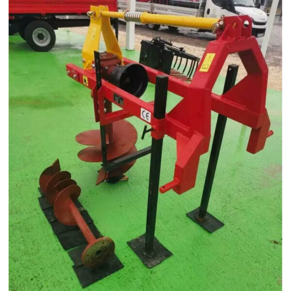 Brat burghiu de sapat gropi cu 2 burghiuri de 25 / 50 cm diametru inclus