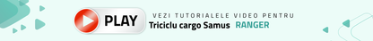 Triciclu electric cargo Samus Ranger-25-1.1-72V32 Blue