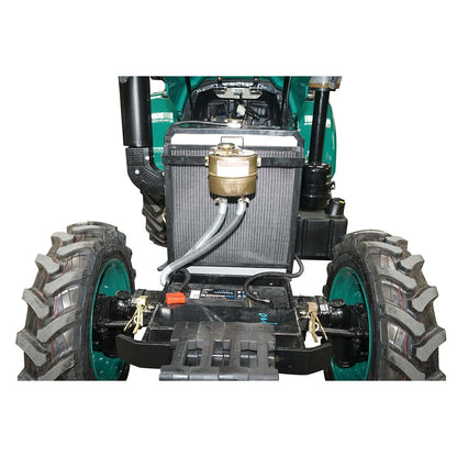 Tractor 80CP 4×4, verde cu semicabina seria 804
