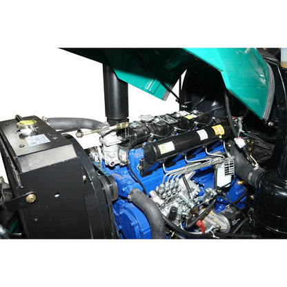 Tractor 80CP 4×4, verde cu semicabina seria 804