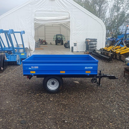 Remorcă agricolă, basculabilă hidraulic, 1.5T CIV inclus - imagine 3