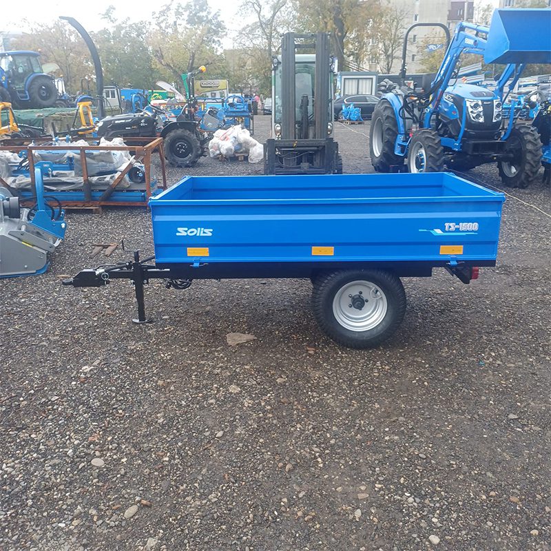Remorcă agricolă, basculabilă hidraulic, 1.5T CIV inclus - imagine 2
