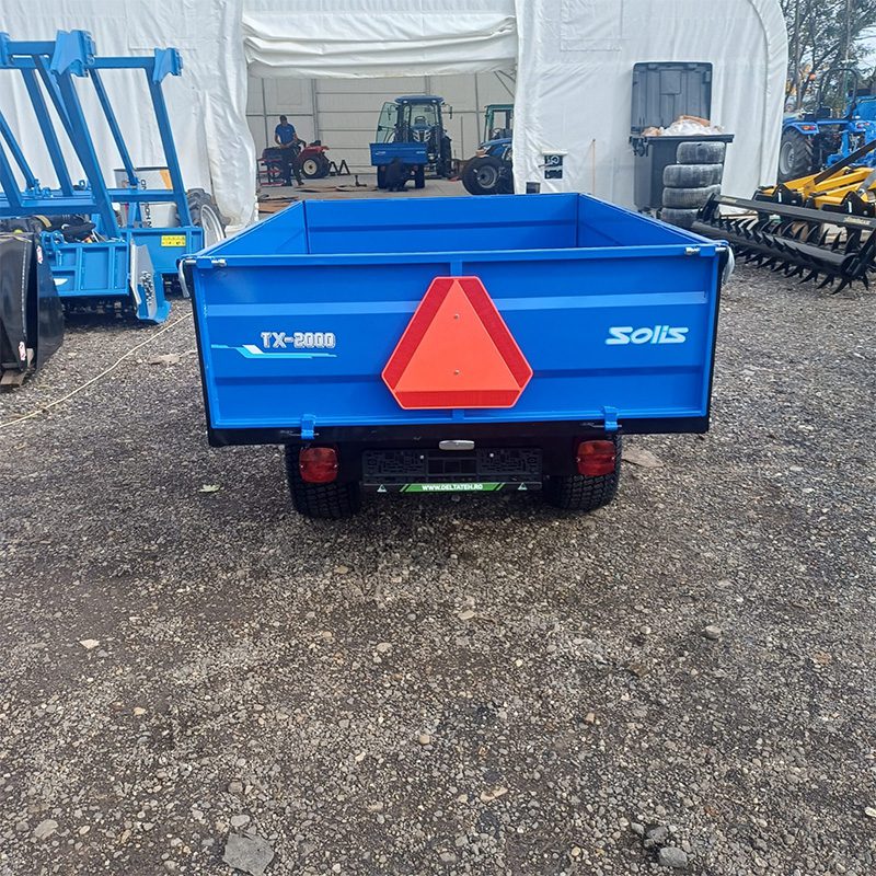 Remorcă agricolă, basculabilă hidraulic, 2T CIV inclus - imagine 4