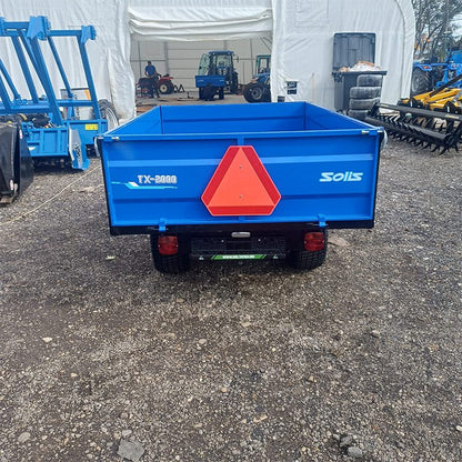 Remorcă agricolă, basculabilă hidraulic, 2T CIV inclus - imagine 4
