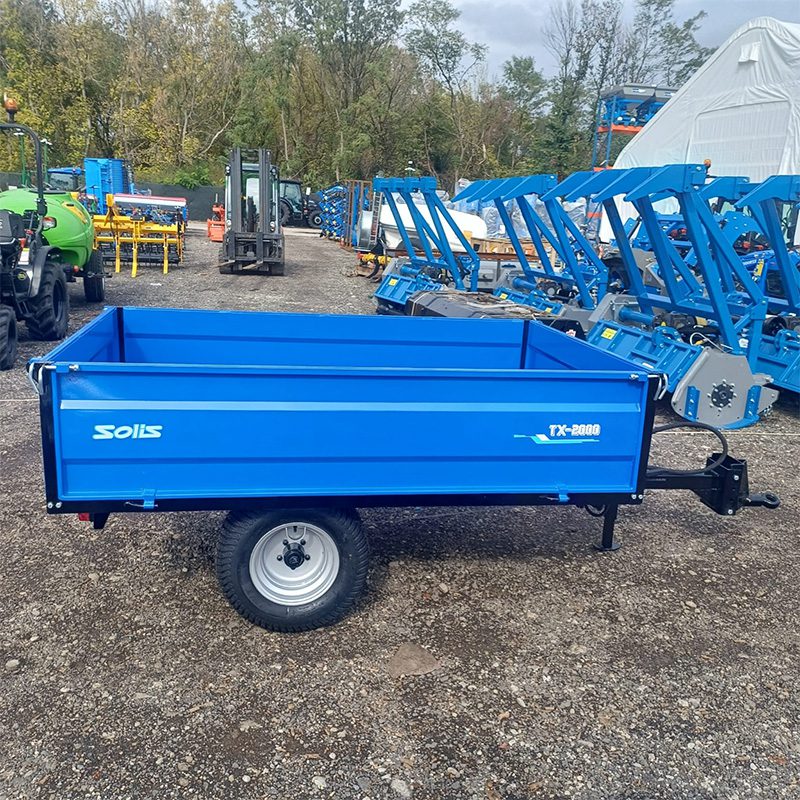Remorcă agricolă, basculabilă hidraulic, 2T CIV inclus - imagine 5