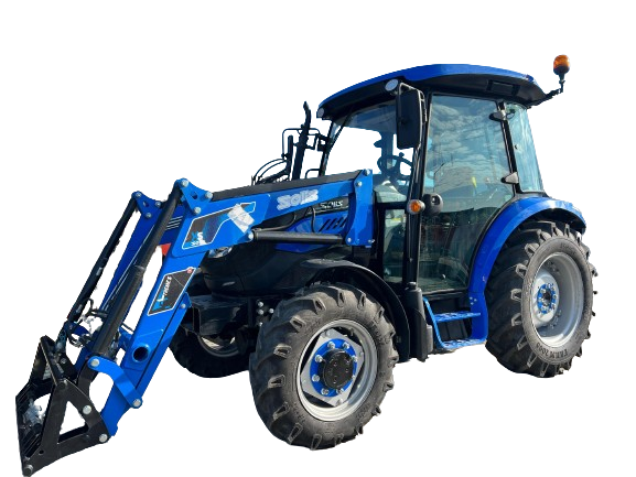 TRACTOR AGRICOL SOLIS 4WD 50 CP CU CABINA SI INCARCATOR FRONTAL