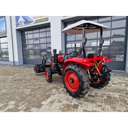 Tractor agricol Konig Traktoren 354 35 CP 4×4 cu semicabina si incarcator frontal