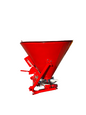 Distribuitor sare / ingrasaminte 500L, 1 disc, 12 m, Polmark