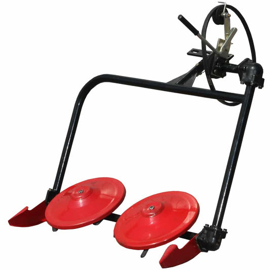 Cositoare rotativa 2 discuri cu curea pentru motocultor