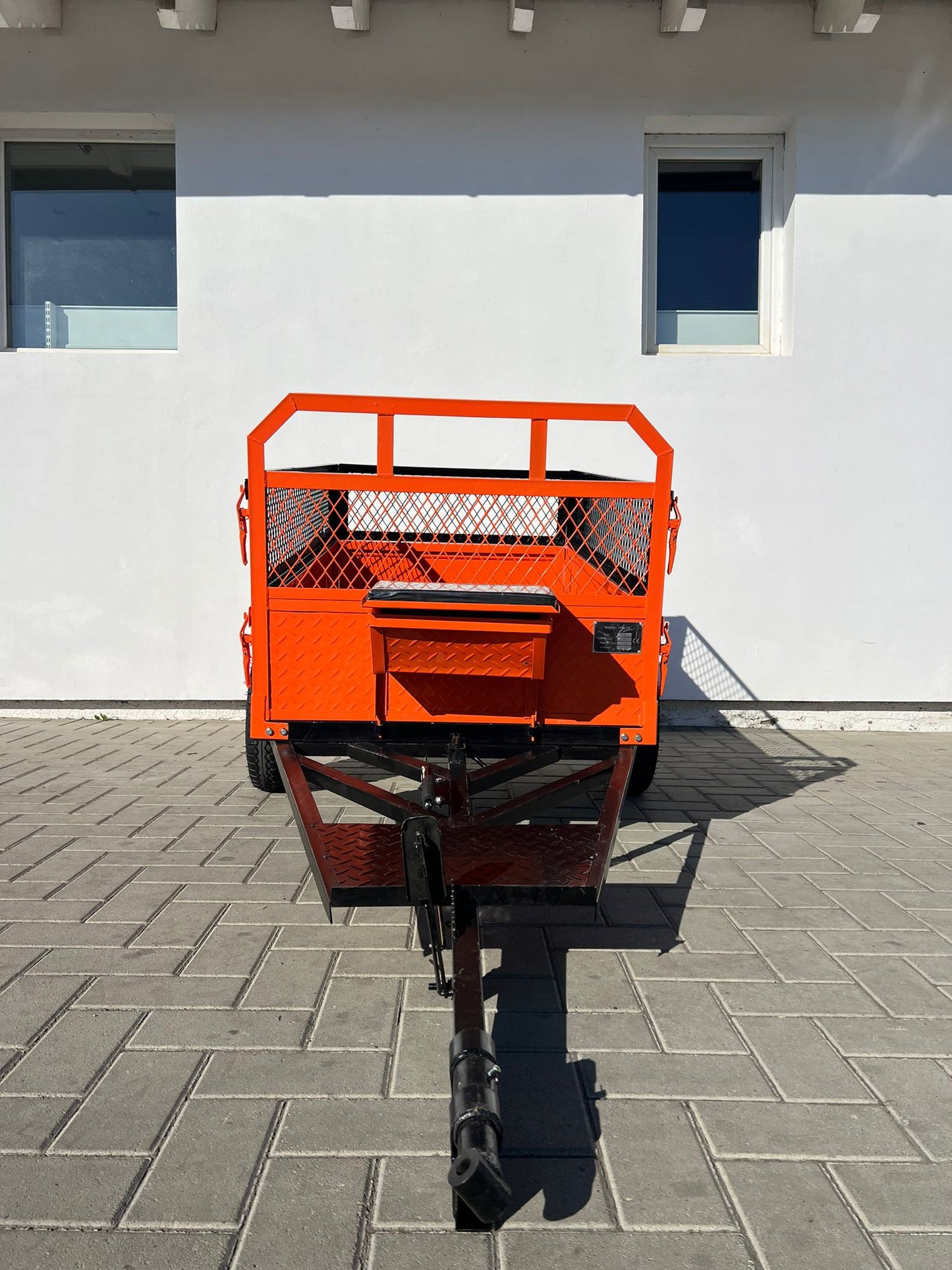 Remorcă basculabilă pt motosape si motocultoare 750 Kg - imagine 2