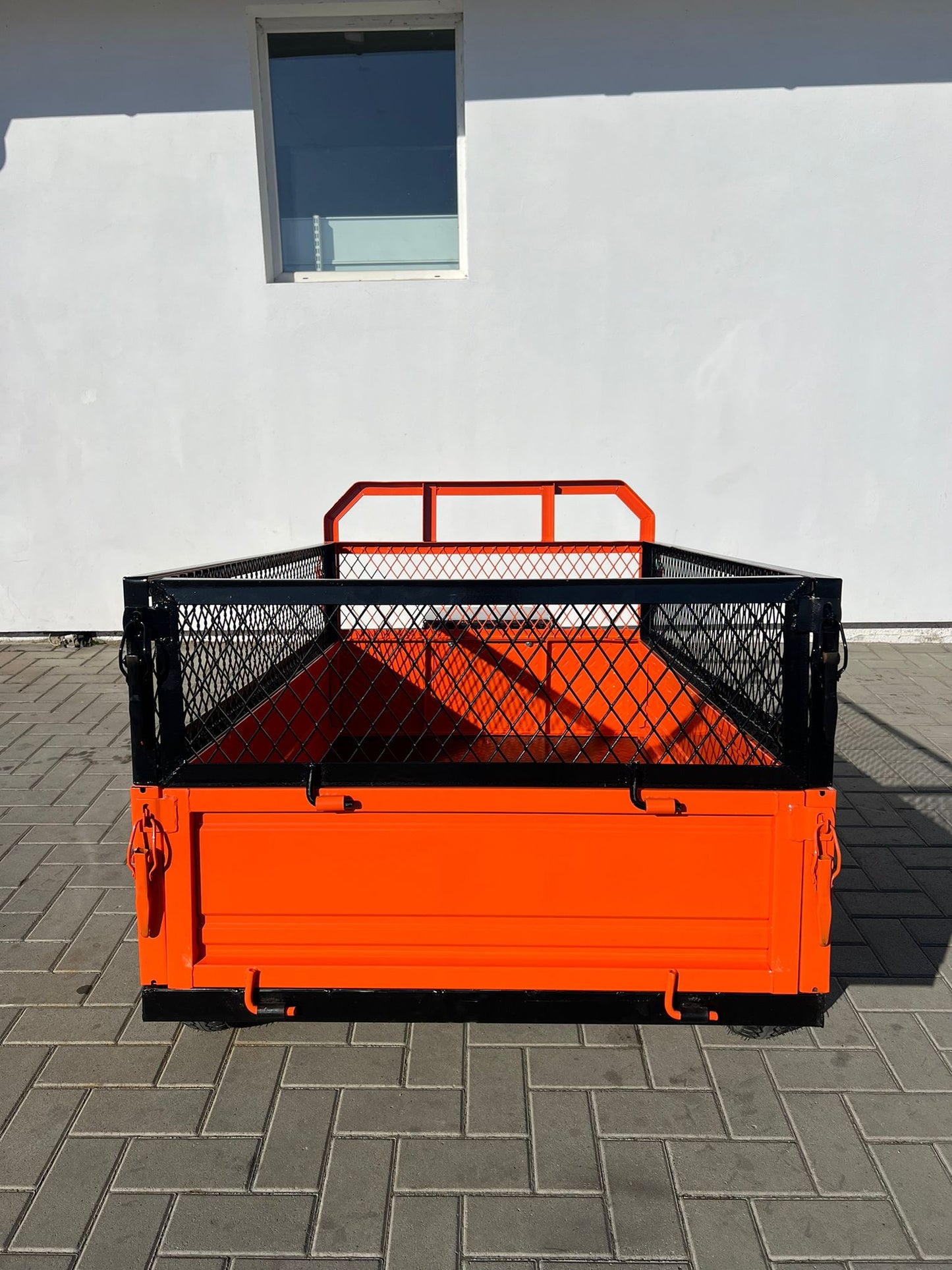 Remorcă basculabilă pt motosape si motocultoare 750 Kg - imagine 6