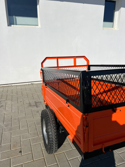 Remorcă basculabilă pt motosape si motocultoare 750 Kg - imagine 9