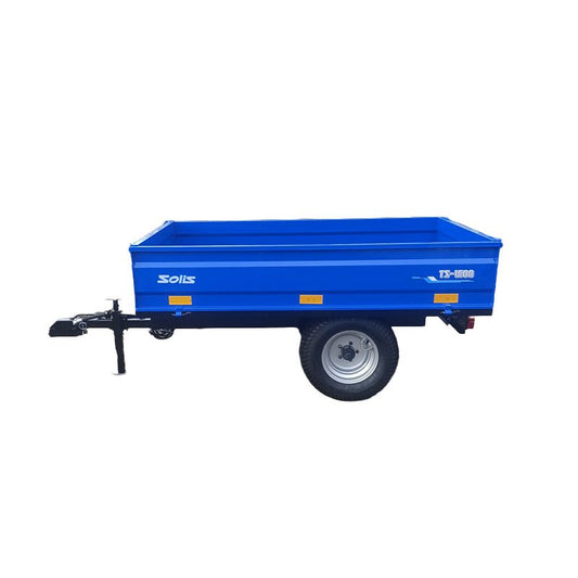 Remorcă agricolă, basculabilă hidraulic, 1.5T CIV inclus