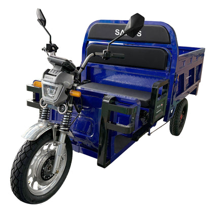 Triciclu electric cargo Samus Houston-45-1.5-72V45 Blue