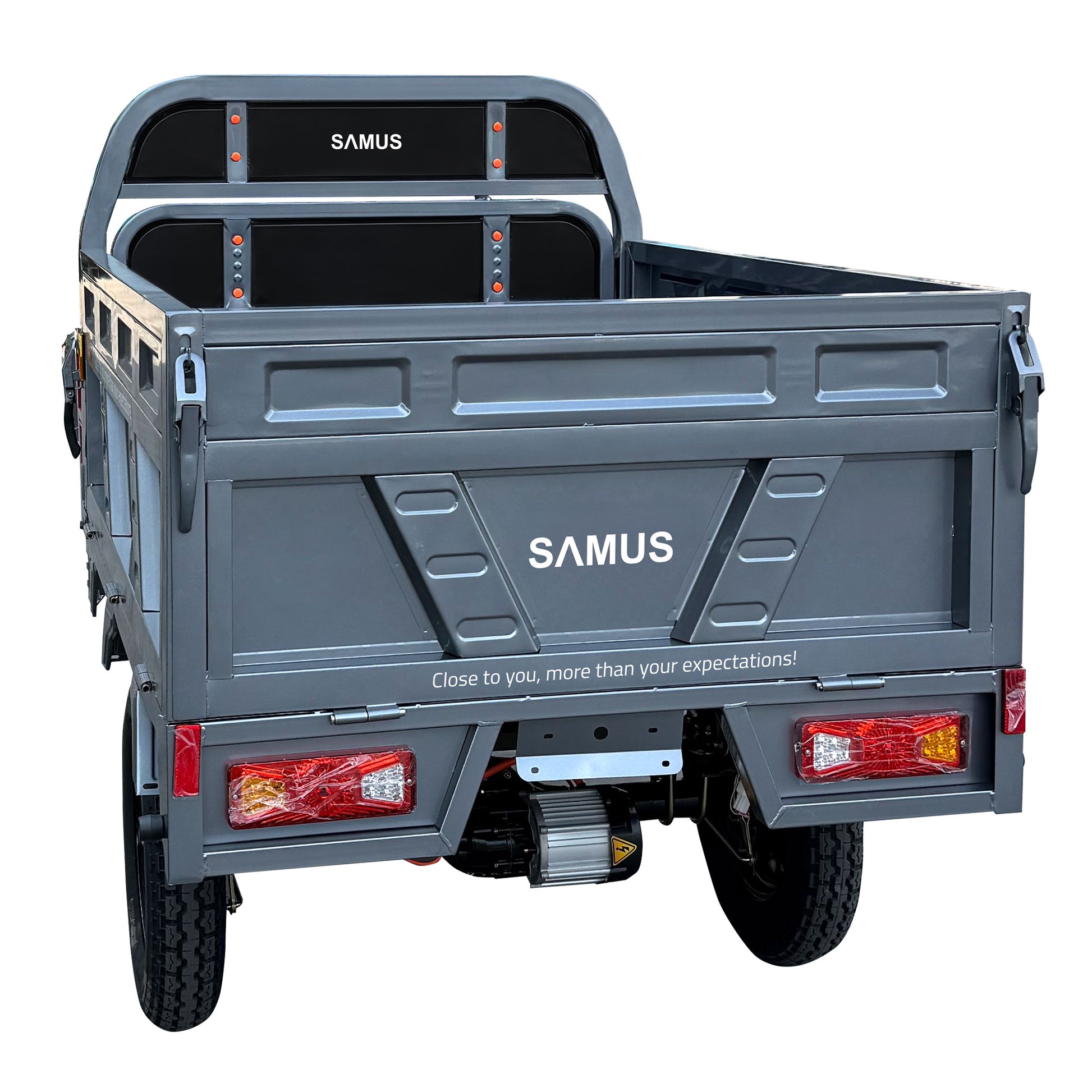 Triciclu electric cargo Samus Houston-45-1.5-72V45 Silver